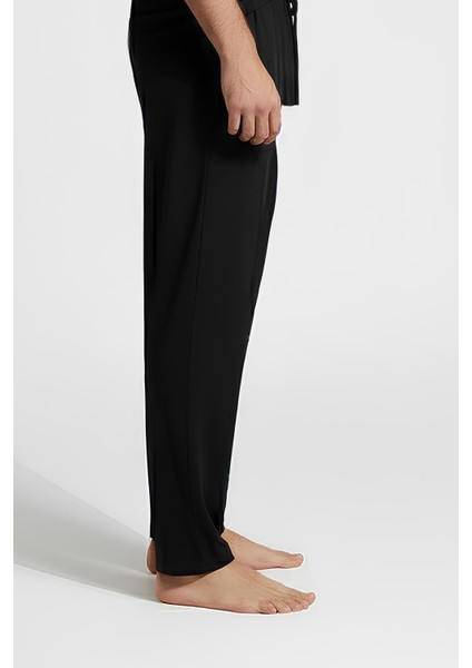 Erkek Uzun Cepli Esnek Likralı Viskoz Pijama Altı MAN02 fırsatları