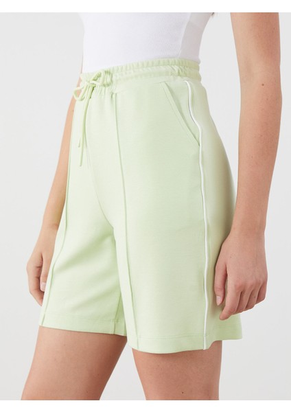 Yeni Sezon Beli Lastikli Kadın Şort modelleri