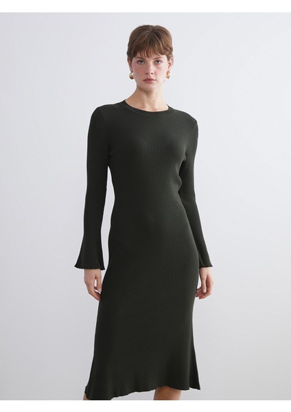 Yeni Sezon Bisiklet Yaka Triko Elbise fiyatları