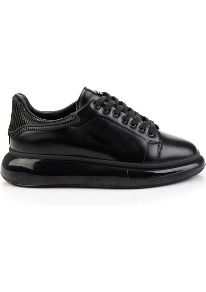 Siyah Hakiki Deri Erkek Sneaker E01401099914 modelleri