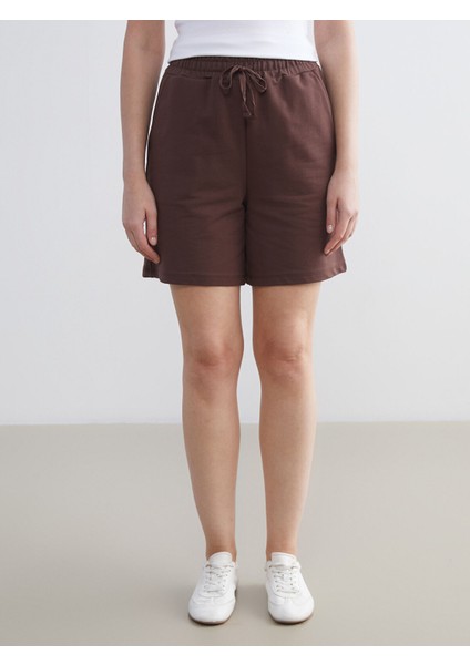 Yeni Sezon Beli Lastikli Kadın Şort fiyatları