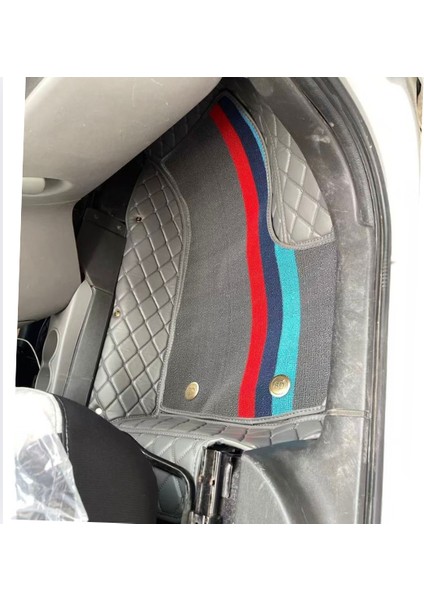 Fiat Doblo 2005-2010 Arası Aracına Özel 8d Çift Katmanlı Havuzlu Paspas Takımı (Gri) fiyatları