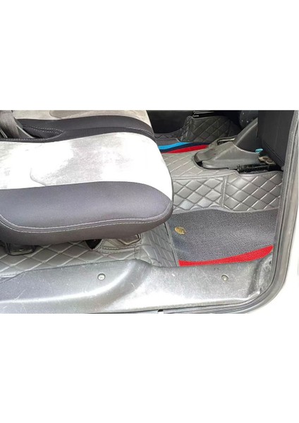 Fiat Doblo 2005-2010 Arası Aracına Özel 8d Çift Katmanlı Havuzlu Paspas Takımı (Gri) modelleri