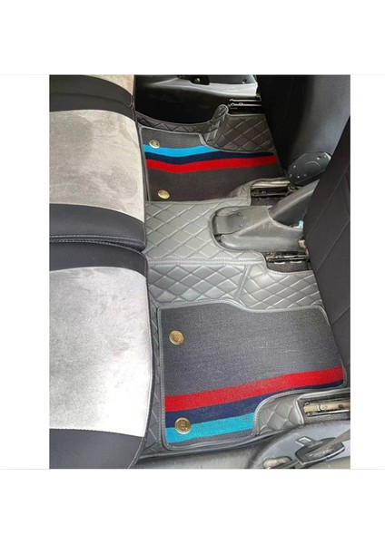 Fiat Doblo 2005-2010 Arası Aracına Özel 8d Çift Katmanlı Havuzlu Paspas Takımı (Gri) fırsatları