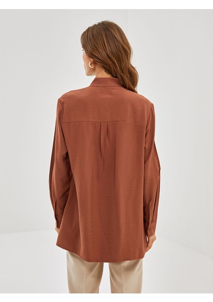 Yeni Sezon Hakim Yaka Kadın Gömlek Tunik fırsatları