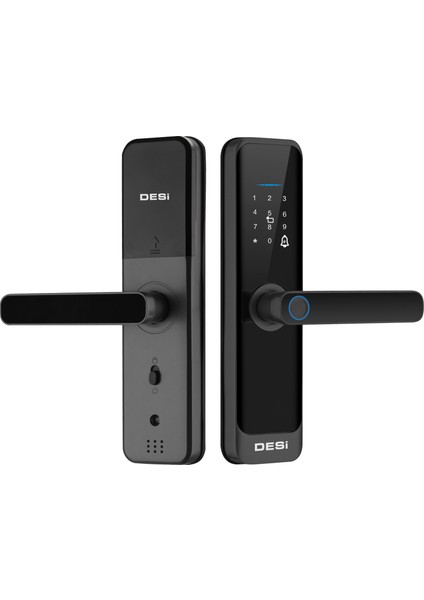 Quic Q015 Akıllı Kilit Ios/android Uyumlu - Parmak Izi -Tuş Takımı - Kart Okuyucu