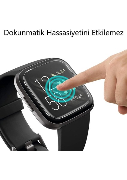 Fitbit Versa 2 Ekran Koruyucu TPU Film Şeffaf 2 Adet fırsatları