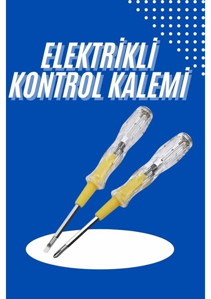 Çift Uçlu Kontrol Kalemi Elektrik Test Kalemi Şeffaf fiyatları