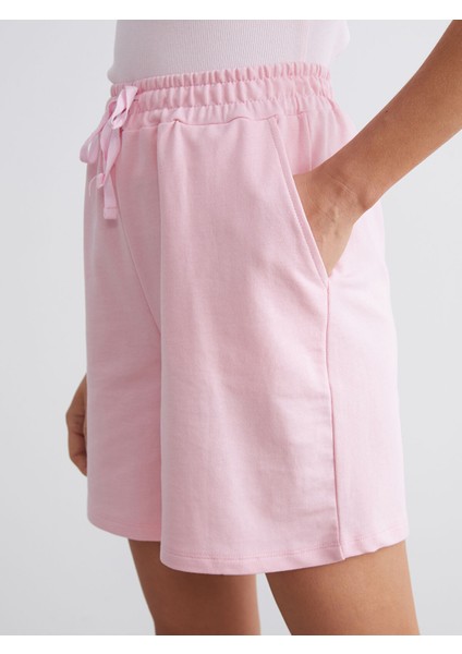 Yeni Sezon Beli Lastikli Kadın Şort modelleri