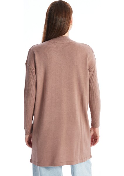 Yeni Sezon Yarım Balıkçı Yaka Düz Uzun Kollu Kadın Triko Tunik fırsatları