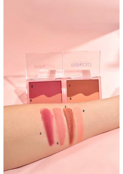 2’li Dual Color Dalga Desenli Allık No:4 modelleri