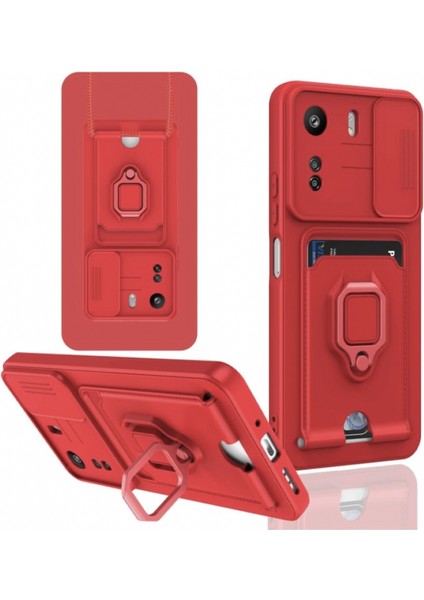 Xiaomi Redmi 13C Kılıf Zuma Kartvizitli Yüzüklü Silikon fiyatları