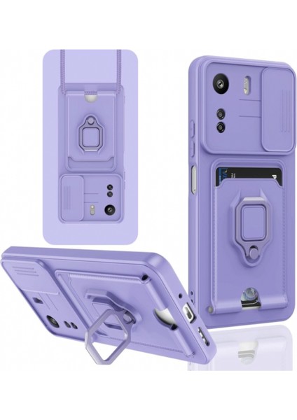 Xiaomi Redmi 13C Kılıf Zuma Kartvizitli Yüzüklü Silikon modelleri