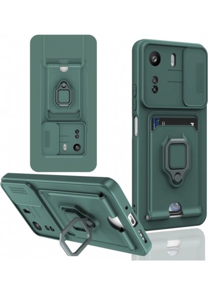 Xiaomi Redmi 13C Kılıf Zuma Kartvizitli Yüzüklü Silikon indirimleri