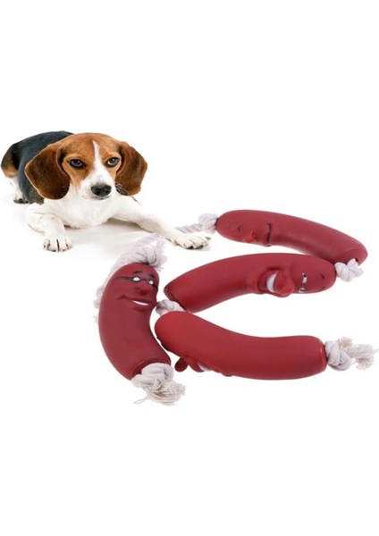 Evcil Hayvan Sosis Isırma Oyuncak