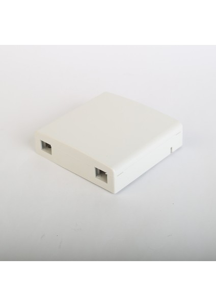 Ftth Dahili Tip Fiber Optik Plastik Ek Kutusu Single 2 port