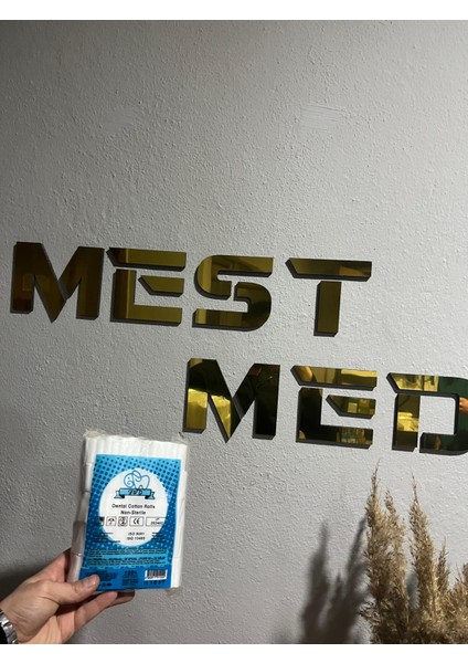 Dental Rulo Pamuk 500'LUK - (Moon) Disci Pamugu 2 Numara