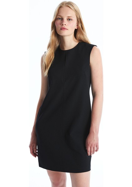 Yeni Sezon Kadın Bisiklet Yaka Düz Elbise fiyatları