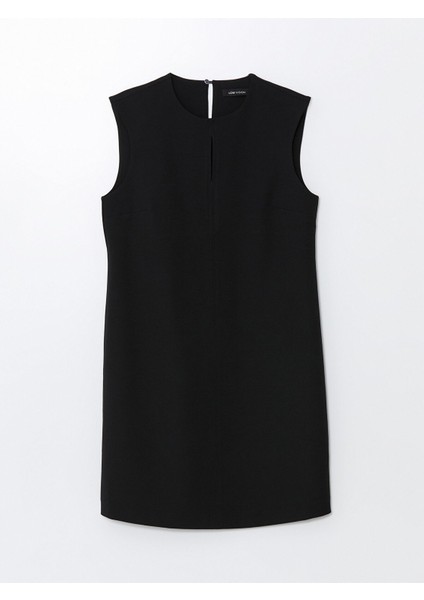 Yeni Sezon Kadın Bisiklet Yaka Düz Elbise indirimleri