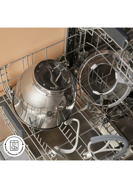 Chefcrafter Stand Mikser Mutfak Şefi 1900 W Porcelain White