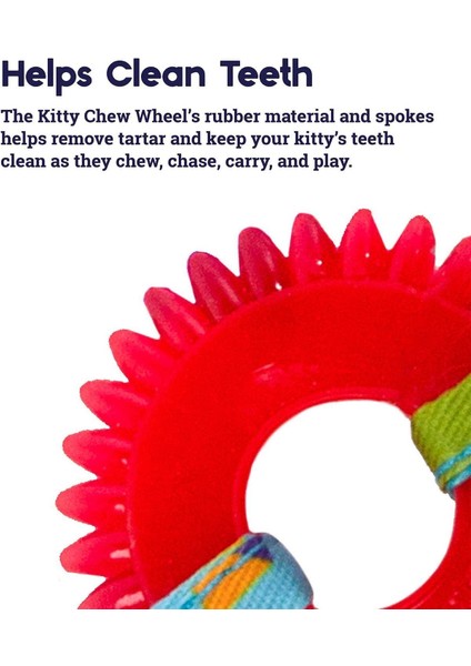 Kitty Chew Wheel Çiğnemeli Kedi Oyuncağı 15 Cm modelleri