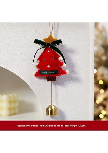 Yeni Yılbaşı Ağacı Çanları Asılı Yılbaşı Dekorasyonu Ortam Çanları (Yurt Dışından)