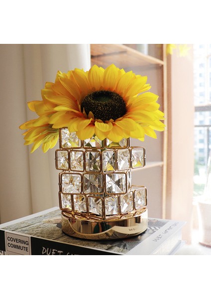 LED Ayçiçeği Gece Lambası Dekoratif Masa Lambası Ortam Işığı Doğum Günü Hediyesi Ayçiçeği Gece Lambası (Yurt Dışından) modelleri