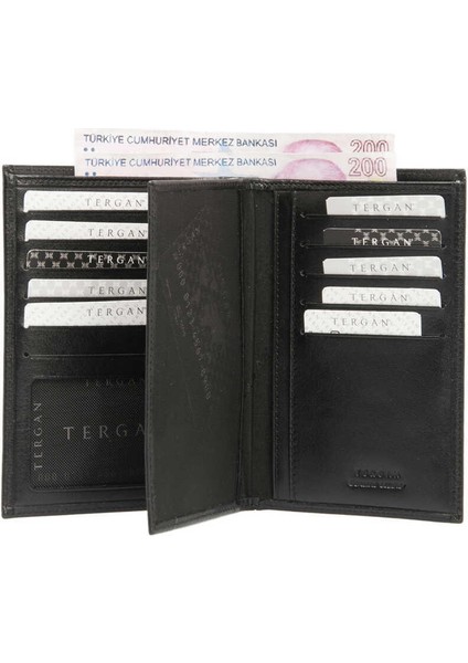 Siyah Hakiki Deri Erkek Cüzdan - S1CE00001219-B06