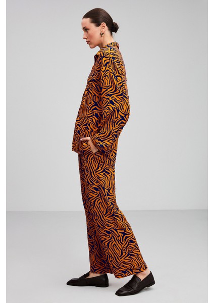 Florian Culotte Loose Fit Turuncu Pantolon fırsatları