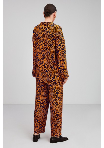 Florian Culotte Loose Fit Turuncu Pantolon indirimleri