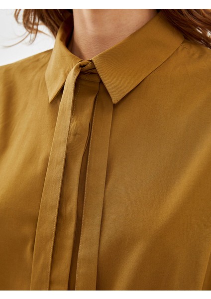 Yeni Sezon Poplin Kadın Gömlek Tunik modelleri