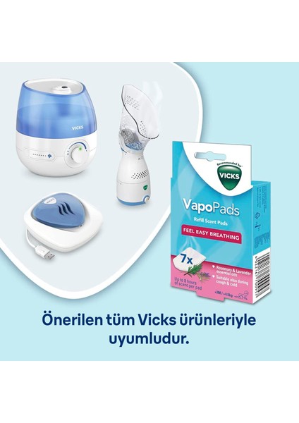 Vbr7 Vapopads Biberiye & Lavanta Aromalı Koku Tableti fırsatları