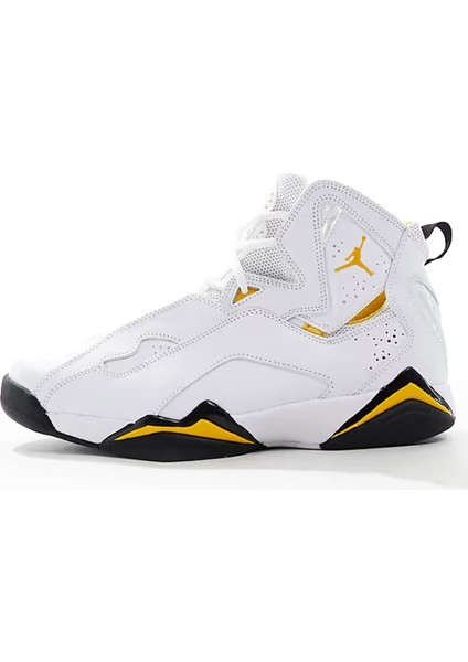 Air Jordan True Flight Leather Mens Sneaker Hakiki Deri Günlük Spor Ayakkabı Beyaz fırsatları