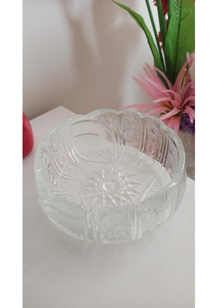 Vintage Cam Kesme Kristal Dekorluk Süs & 20X9 cm & 80'ler modelleri