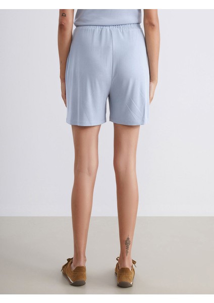 Yeni Sezon Beli Lastikli Kadın Şort fırsatları