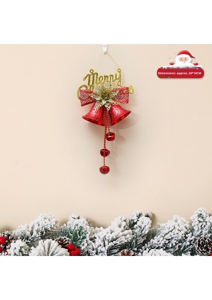 Yeni Yılbaşı Ağacı Çanları Asılı Yılbaşı Dekorasyonu Ortam Çanları (Yurt Dışından)