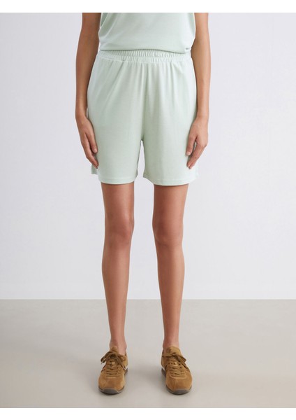 Yeni Sezon Beli Lastikli Kadın Şort fiyatları