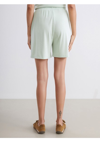 Yeni Sezon Beli Lastikli Kadın Şort fırsatları