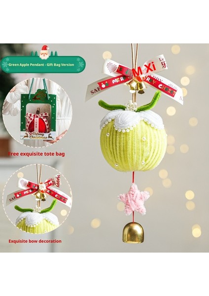 Yeni Yılbaşı Ağacı Çanları Asılı Yılbaşı Dekorasyonu Ortam Çanları (Yurt Dışından)
