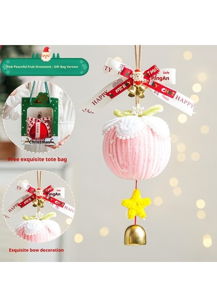 Yeni Yılbaşı Ağacı Çanları Asılı Yılbaşı Dekorasyonu Ortam Çanları (Yurt Dışından)