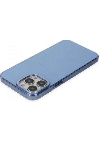 iPhone 13 Pro Kılıf Anka Pc Sert Metal Kapak - Mavi modelleri
