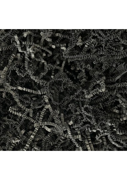 1 kg Zigzag Kırpık Kağıt , Kırpıntı Kağıt * Siyah