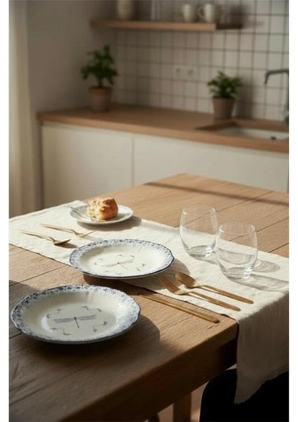 Porselen Libella 6'lı Pasta Takımı modelleri