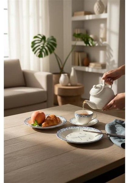 Porselen Libella 6'lı Pasta Takımı fırsatları