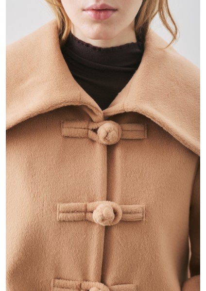 Isabel Kısa Kaşe Ceket Sütlü Kahve modelleri