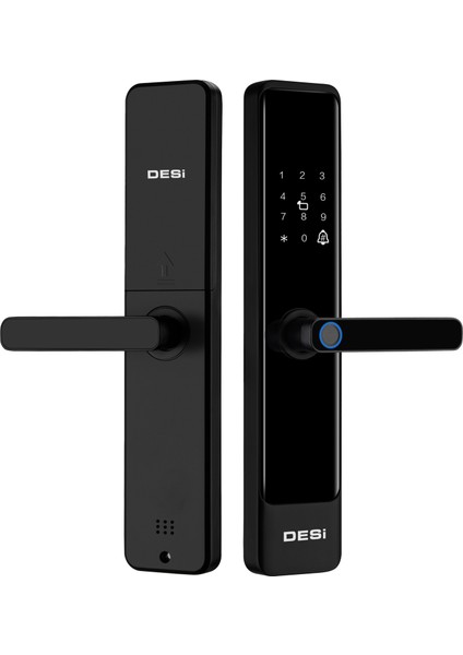 Quic Q016 Akıllı Kilit Ios/android Uyumlu - Parmak Izi -Tuş Takımı - Kart Okuyucu