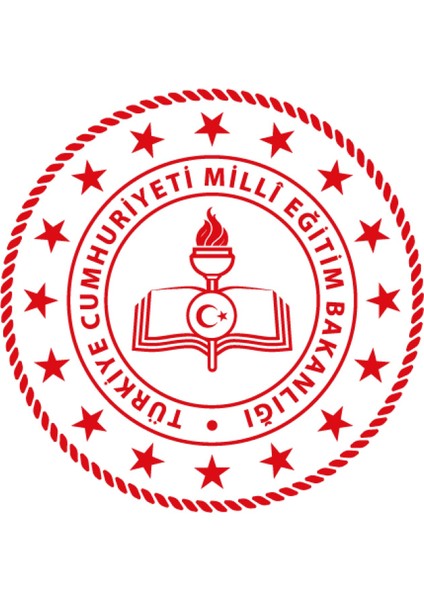 Milli Eğitim Bakanlığı Gögüs Arması 7 cm 3D Plastik Tpu, Yeni Tip, Cırtlı, 1.sınıf Kalite