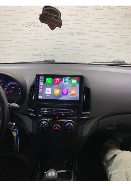 Hyundaı I30 2008-11 9" Uyumlu Android Multimedia Gerçek 4/64 Kablosuz Carplay Geri Görüş Kameralı modelleri