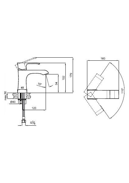 Karina Rose Gold Lavabo Bataryası fiyatları