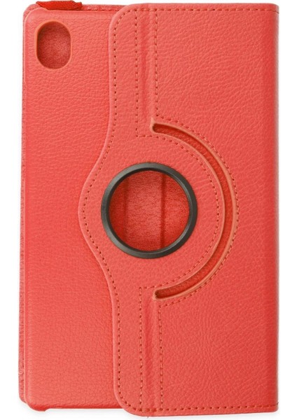 Lenovo Tab M8 Kılıf 360 Tablet Deri Kılıf - Kırmızı fiyatları